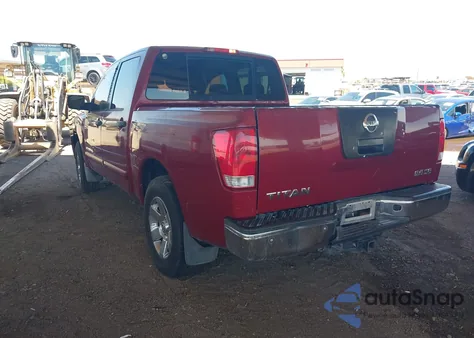 2008 Nissan Titan Se z USA, uszkodzony, nr VIN 1N6AA07D08N316732